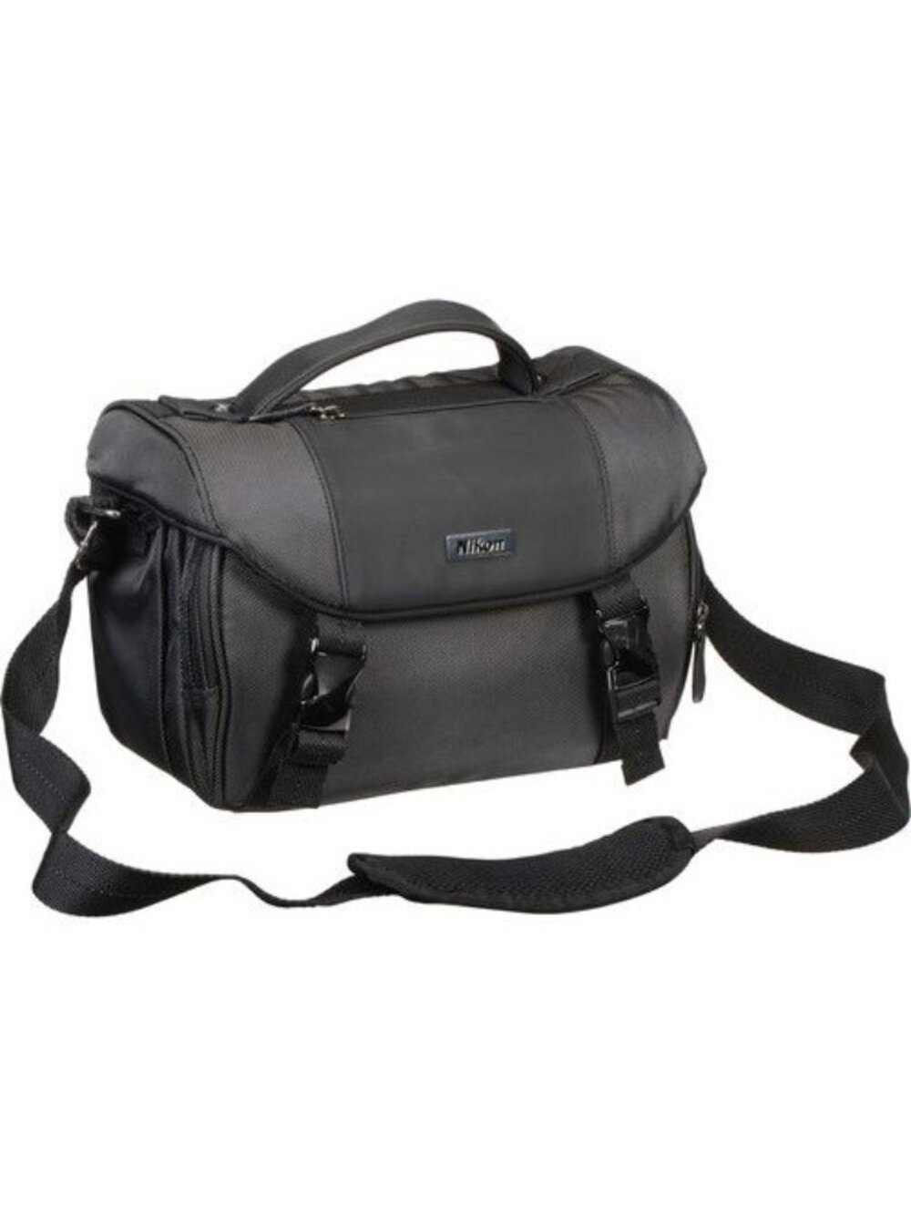 Nikon 17001 Deluxe Digital SLR DSLR Camera Case Black Padded Shoulder Bag Strap